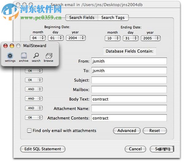 MailSteward for Mac(邮件管理工具) 4.3 免费版
