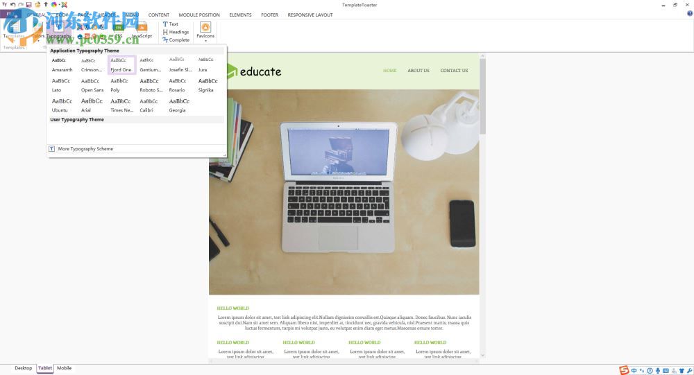 templatetoaster(网页模板制作工具) 7.0.0.17799 最新版