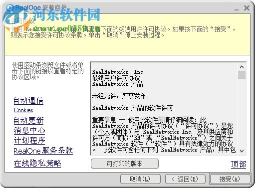 RealONE Player 2.0 汉化版