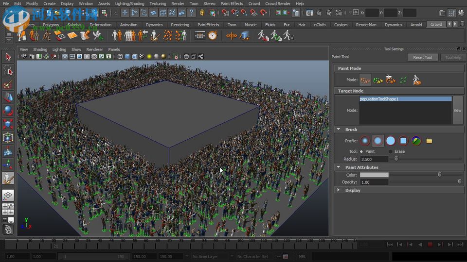 Golaem Crowd下载(Maya人群仿真插件) 5.3.3 中文免费版