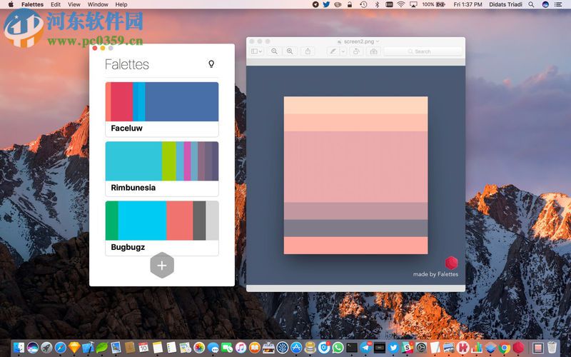 Falettes for mac(调色软件) 1.0 官方版