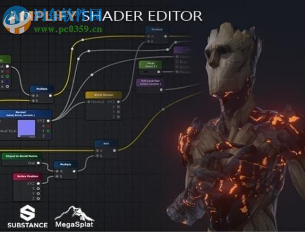 unity3d材质编辑器amplify shader editor 1.31 免费版