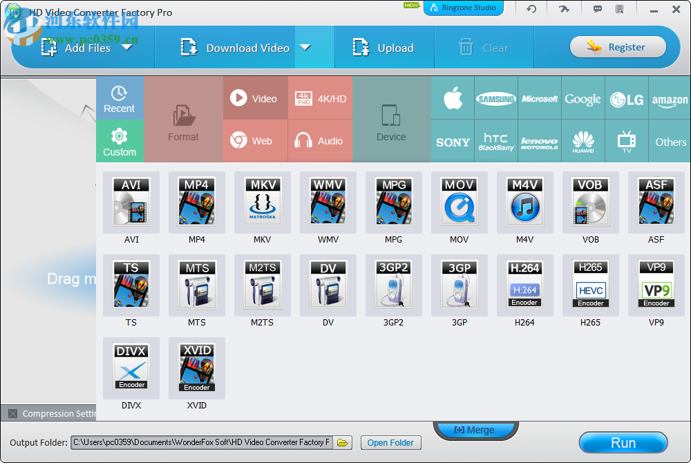wonderfox hd video converter factory(高清视频格式转换)