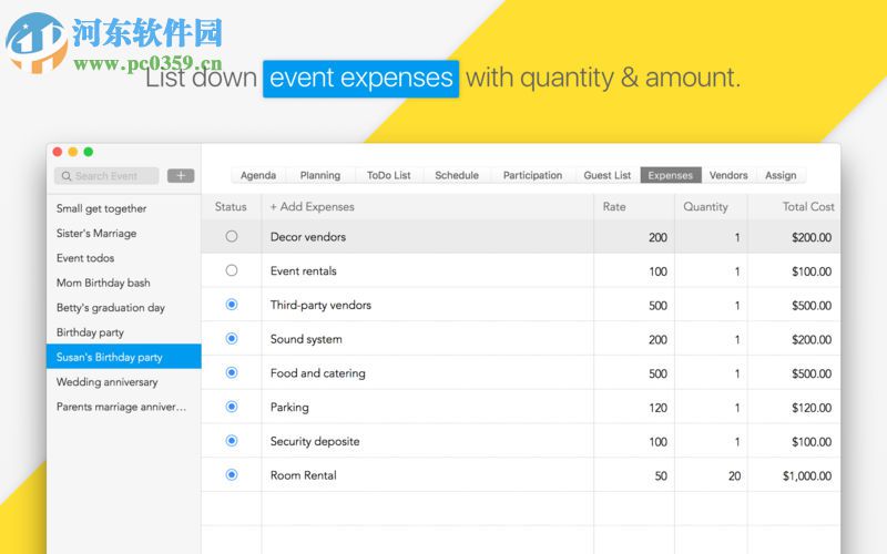 Event Admin for mac(任务管理软件) 1.0.1 官方版