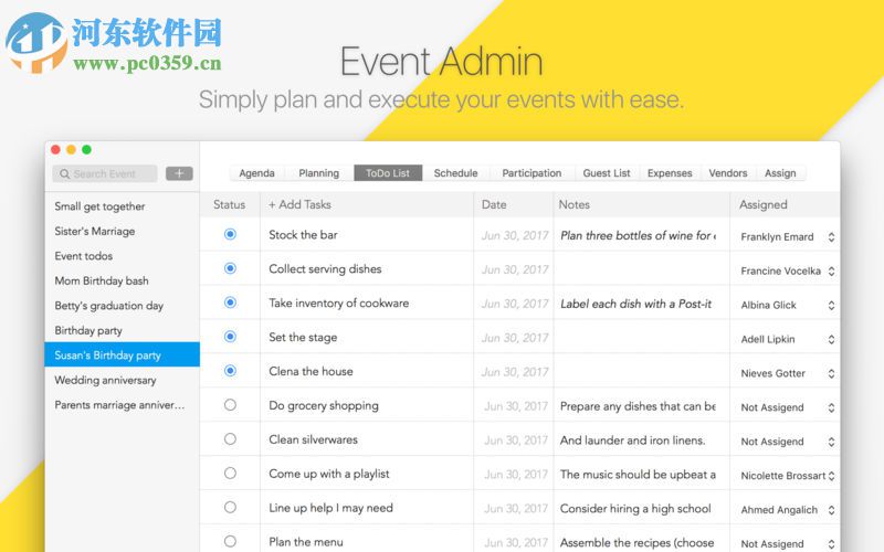Event Admin for mac(任务管理软件) 1.0.1 官方版