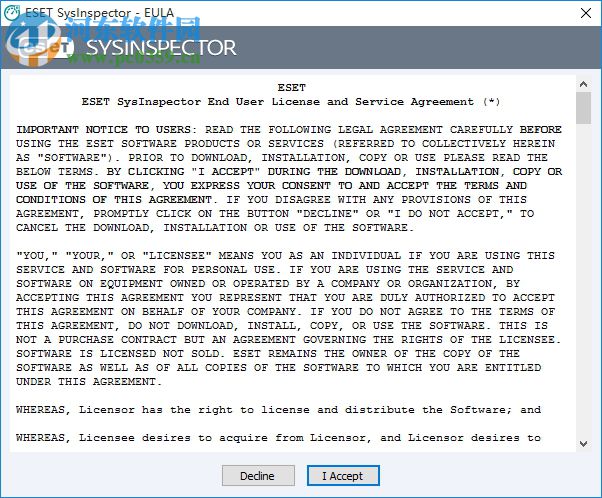 ESET SysInspector(电脑系统检测工具) 1.3.14.0 英文绿色免费版