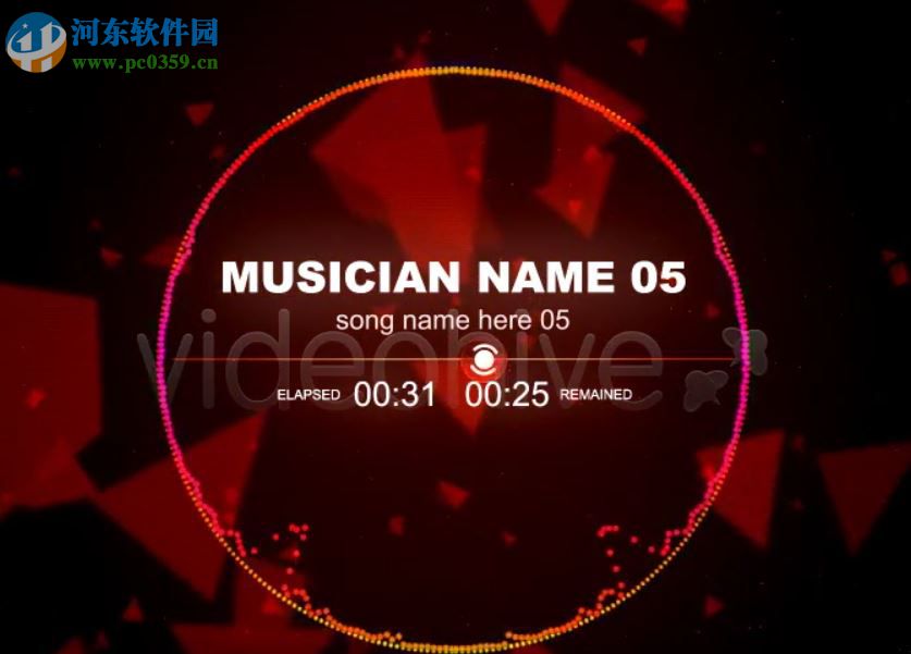 AE音乐模板 Music Visualizator 1.0 最新版