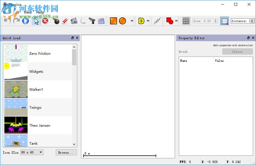 Physion(二维模型绘制软件) 1.2.0 免费版