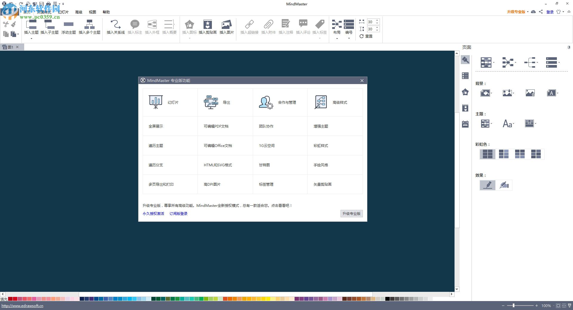 亿图思维导图软件(MindMaster)
