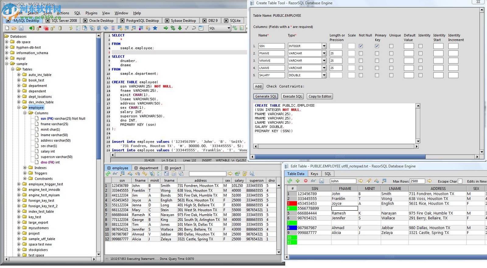RazorSQL for mac下载(数据库管理软件) 7.3.13 免费版