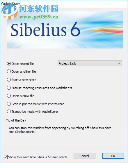 Sibelius(打谱软件) 6.0.3 官方版