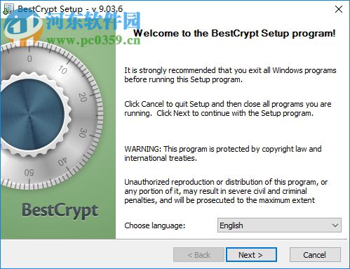 虚拟分区创建加密(Jetico BestCrypt) 9.03.19 官方版