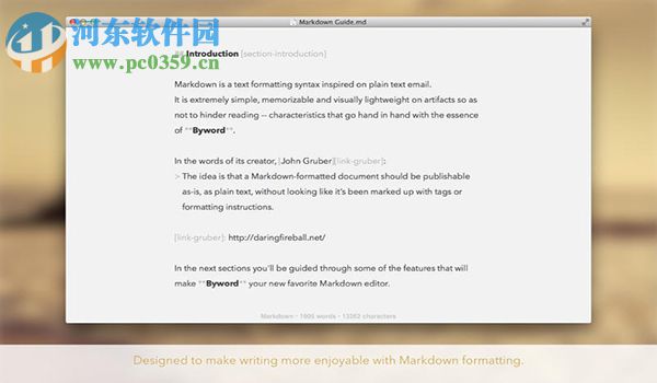 byword for mac下载(文字编辑软件) 2.8.1 免费版