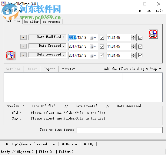 NewFileTime(文件时间修改器)