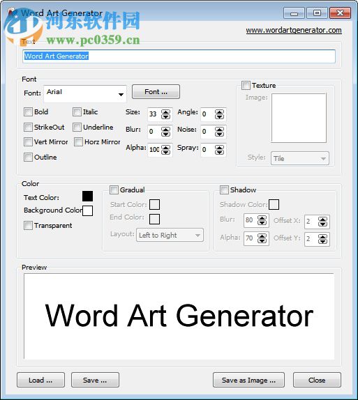 Word Art Generator下载(艺术字体生成器) 免费版
