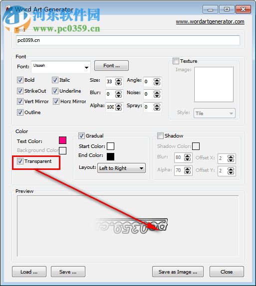 Word Art Generator下载(艺术字体生成器) 免费版