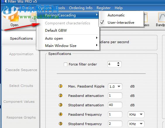 Filter Wiz Pro下载(滤波器设计软件) 5.4.7 破解版