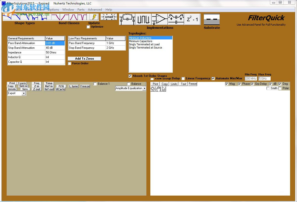 filter solutions 2015下载(滤波器设计软件) 14.0.0 破解版