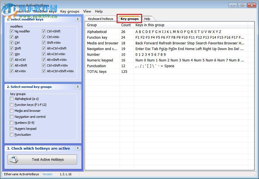 Ethervane ActiveHotkeys(热键检测工具)