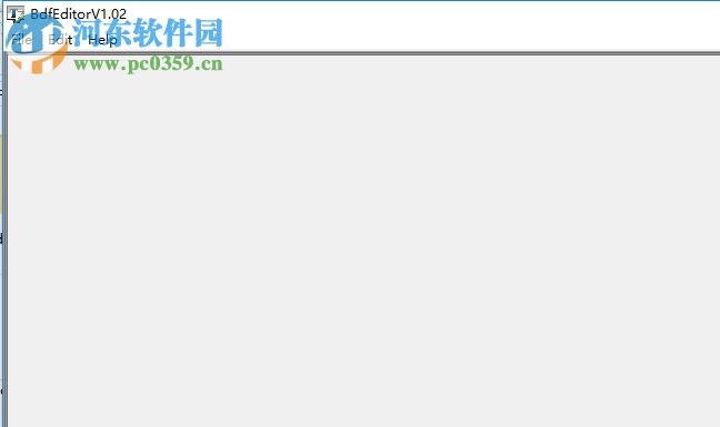 BdfEditor(bdf文件编辑器) 1.02 绿色版