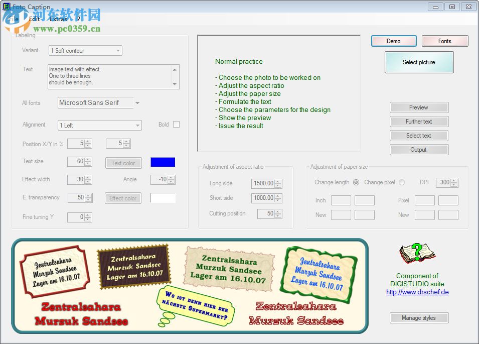 Foto Caption(数码照片标签工具) 6.6.6 绿色版