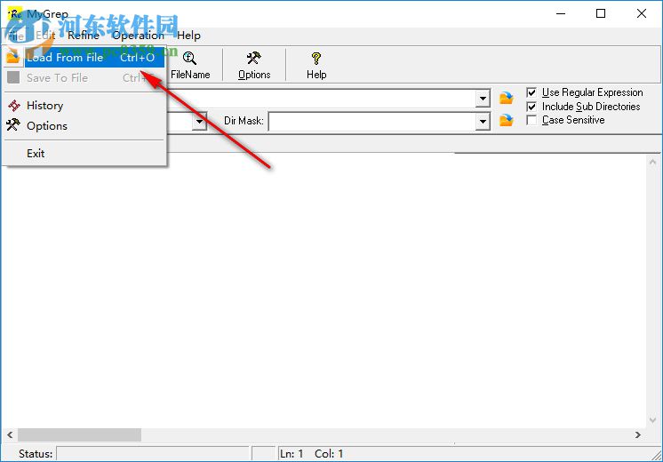 MyGrep(正则表达式查找替换工具) 1.0.0.6 绿色版