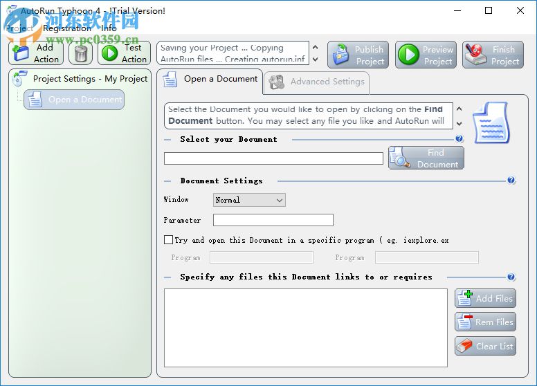 AutoRun Typhoon(多媒体演示工具) 4.3 官方版