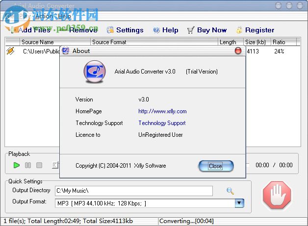 Arial Audio Converter(音频转换器) 3.2 汉化版