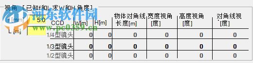 LensCalculater(摄像机镜头与距离计算工具) 1.0 绿色版