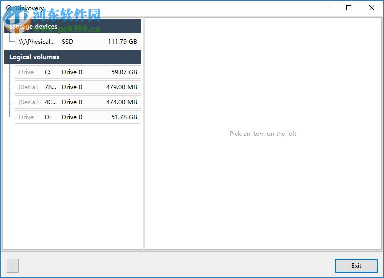 Diskovery(数据存储检查工具) 0.9.8.1 免费版