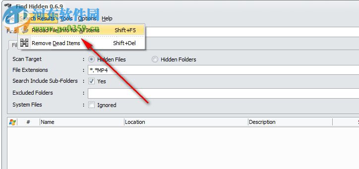 Findhidden(隐藏文件恢复软件) 0.69 官方版