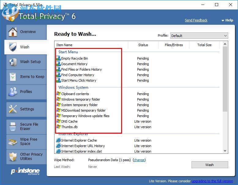 Pointstone Total Privacy(隐私保护工具) 6.5.5.393 官方版