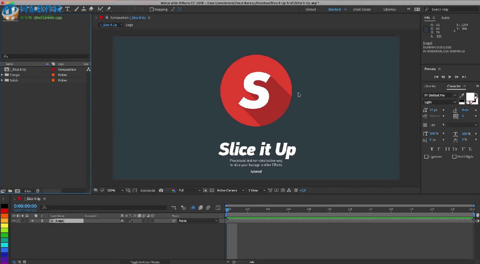 Slice it Up 2(AE图形切片脚本) 免费版