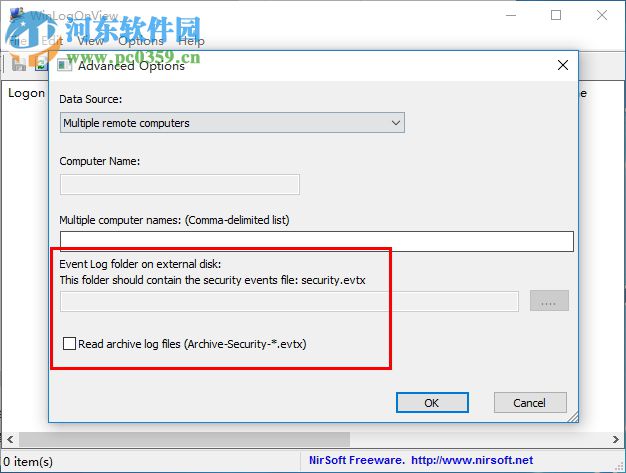 WinLogOnView(登陆日志查看器) 1.32 绿色版
