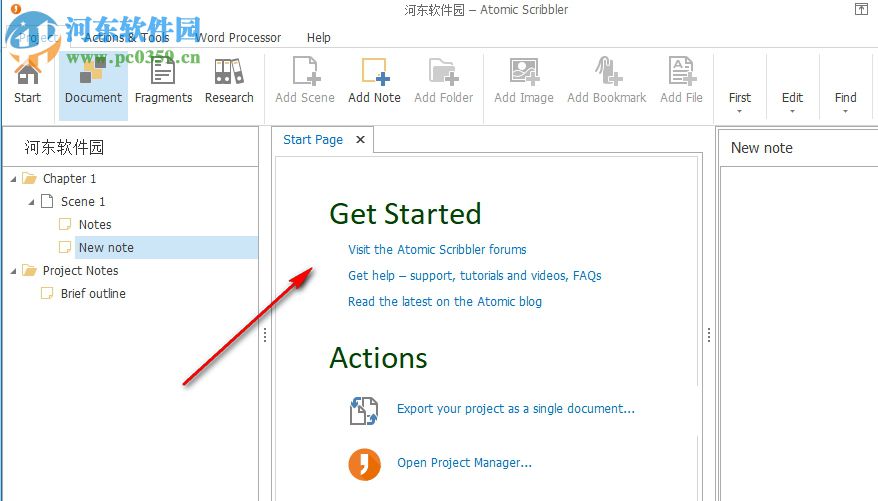 Atomic Scribbler下载(写作软件) 5.0 破解版