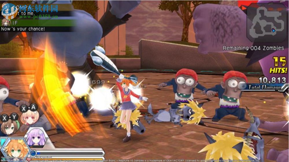 激次元组合布兰海王星VS僵尸军团 中文版