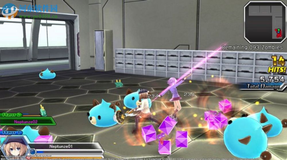 激次元组合布兰海王星VS僵尸军团 中文版