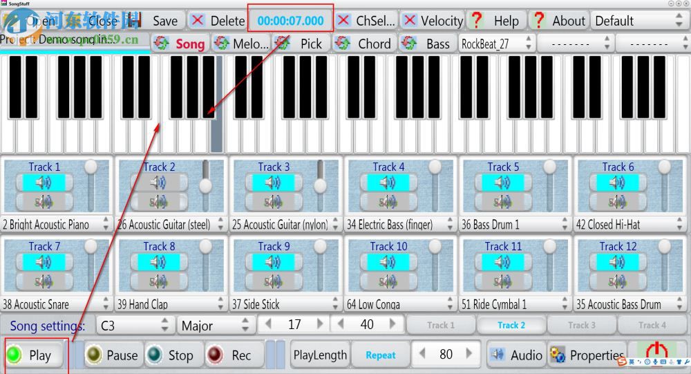 SongStuff(音乐创作录制软件) 1.11 官方版