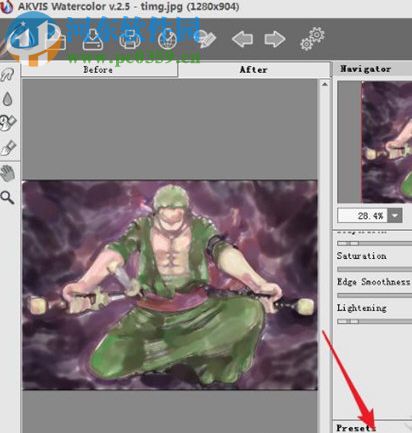 AKVIS Watercolor(照片转水彩画效果软件) 3.0 免费版