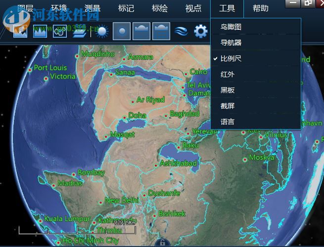 FreeEarth三维数字地球开发平台 2.2.0 官方版