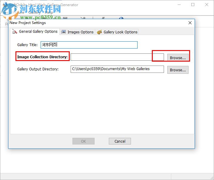 Html Web Gallery Generator(图片转html工具) 1.2 官方版