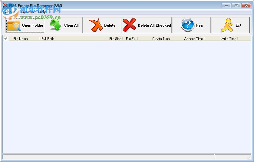 0字节文件清理工具(FMS Empty File Remover) 2.9.5 绿色版