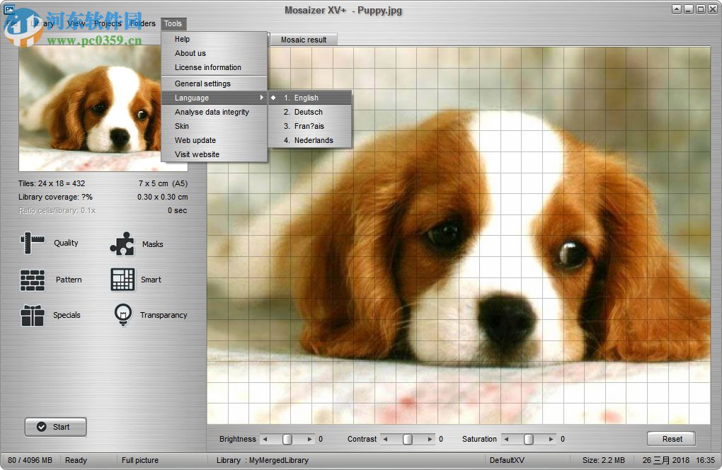 Mosaizer XV下载(图片编辑) 15.0.52 注册版