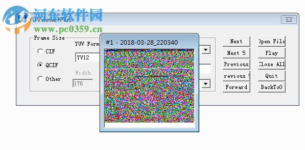 YUVviewerPlus(yuv格式视频播放软件) 1.1 官方版