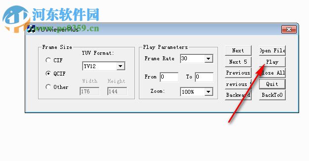 YUVviewerPlus(yuv格式视频播放软件) 1.1 官方版
