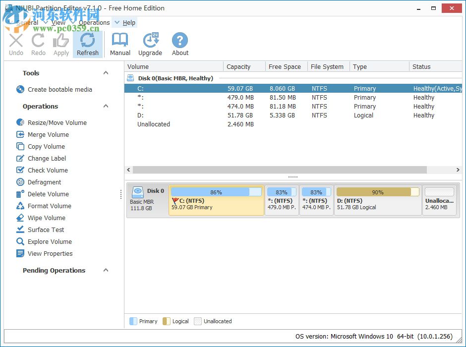 NIUBI Partition Editor(<a href=/zt/cpfqgj/ target=_blank class=infotextkey>磁盘分区</a>工具) 7.2.3 破解版