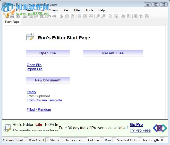 Rons Editor(CSV文件编辑器) 2018.03.29 官方版