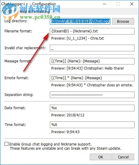 Chat Logger++(Steam聊天记录保存工具) 3.0 绿色免费版