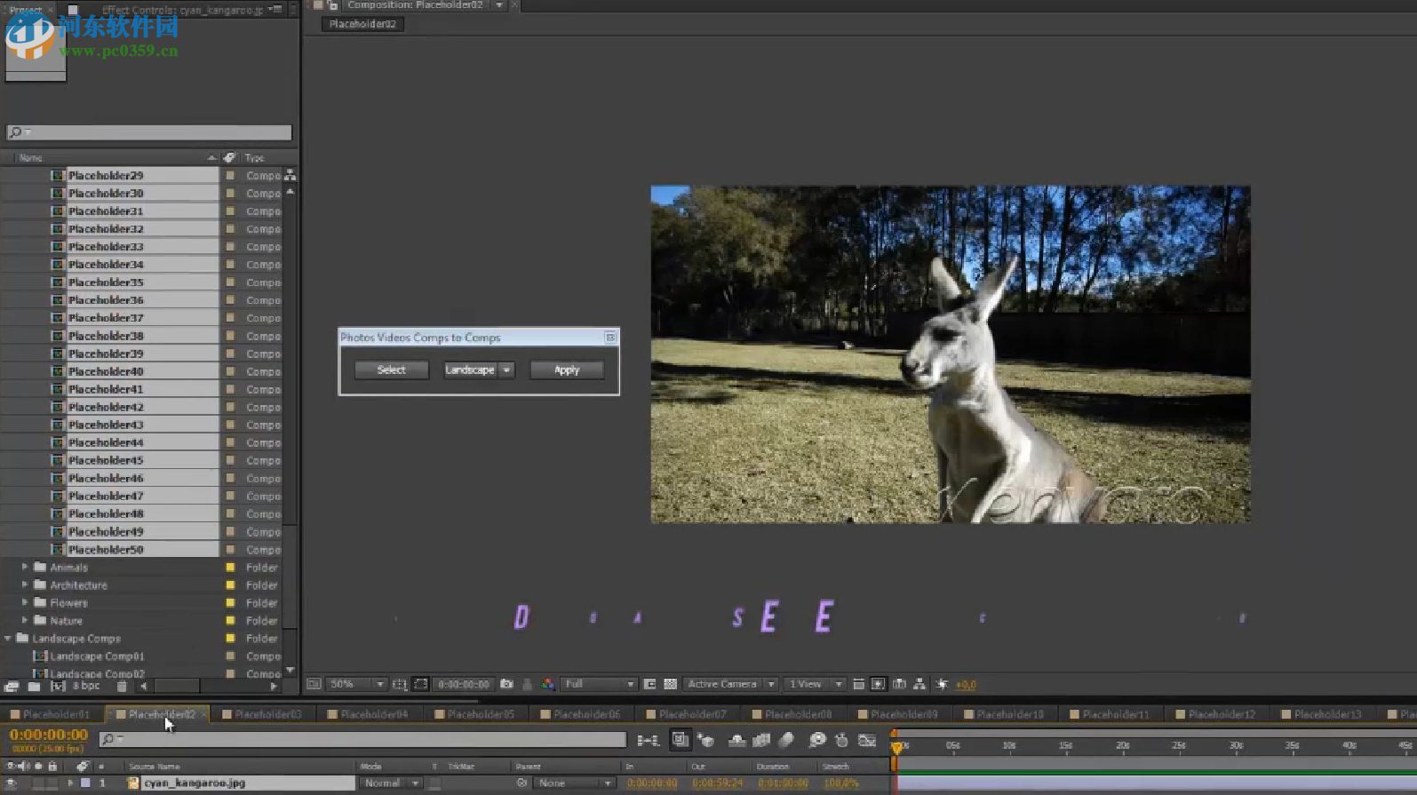 Photos Videos Comps to Comps(快速替换AE模板图片视频脚本) 1.0 免费版
