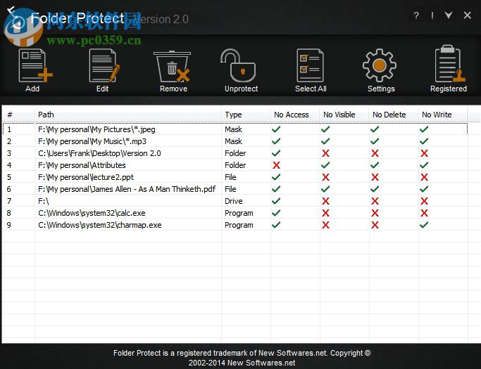 Folder Protect(文件夹加密工具) 2.0.4 官方版